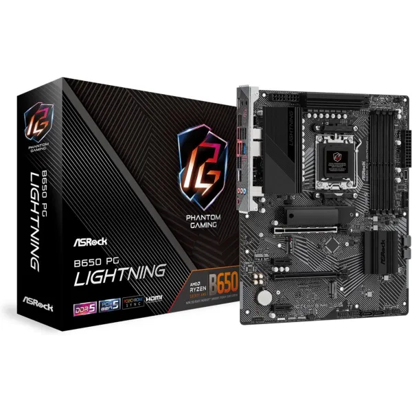 Asrock Mainboard|ASROCK|AMD B650|SAM5|ATX|Memory DDR5|Memory slots 4|2xPCI-Express 4.0 1x|2xPCI-Express 4.0 16x|3xM.2|1xHDMI|1xA