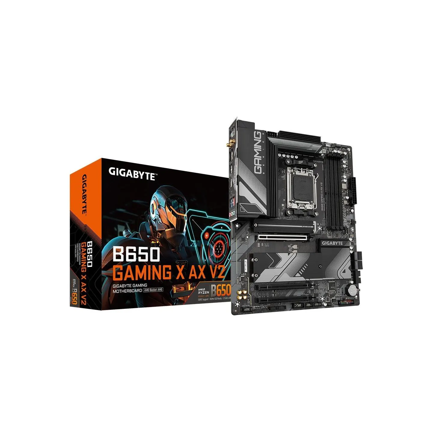 Gigabyte Mainboard|GIGABYTE|AMD B650|SAM5|ATX|Memory DDR5|Memory slots 4|1xPCI-Express 16x|1xPCI-Express 3.0 1x|3xM.2|1xHDMI|1xD