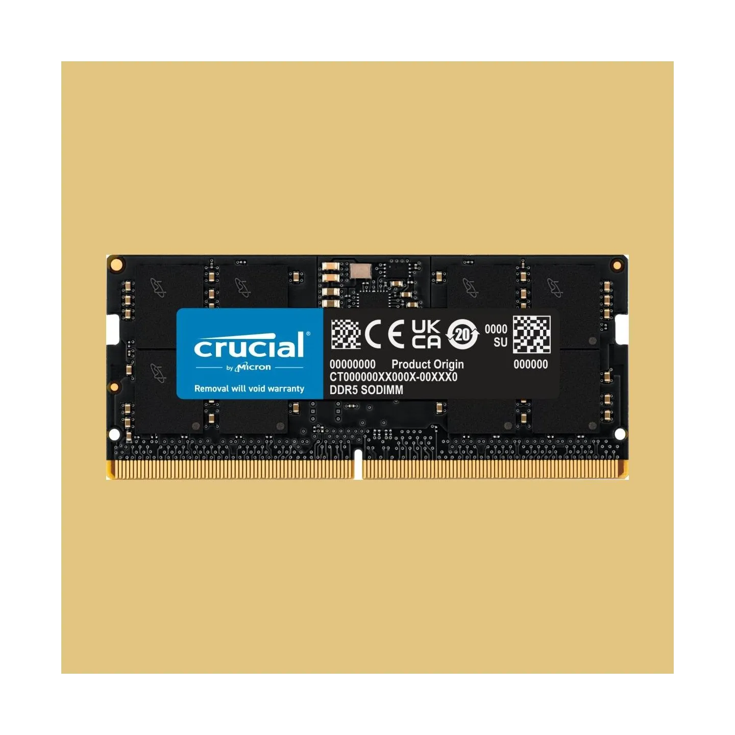 Crucial NB MEMORY 24GB DDR5-5600/SO CT24G56C46S5 CRUCIAL