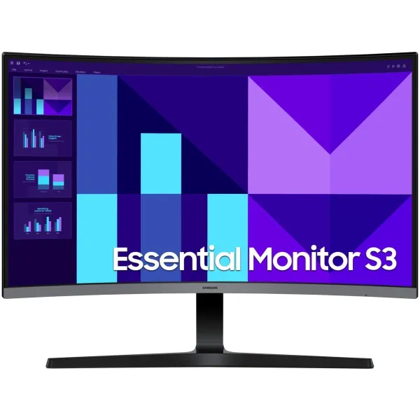 Samsung | LS27D390GAUXEN | 27 " | VA | FHD | 16:9 | 100 Hz | 4 ms | 1920 x 1080 pixels | 250 cd/m² | HDMI ports quantity 1 | Bla