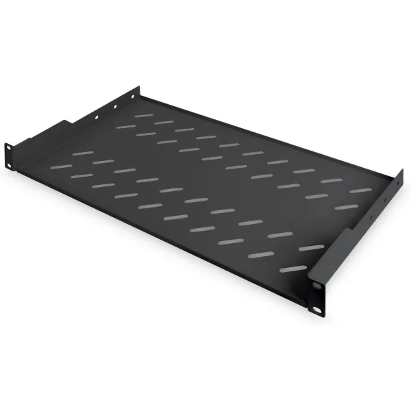 Digitus | Fixed Shelf for Racks | DN-19 TRAY-1-SW | The shelves for fixed mounting can be installed easy on the two front 483 mm