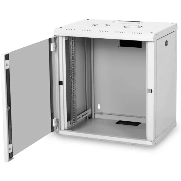 Digitus | Wall Mounting Cabinet | DN-19 12-U | IP protection class: IP20; Front door: Glass door, single opening; Cabinet type: