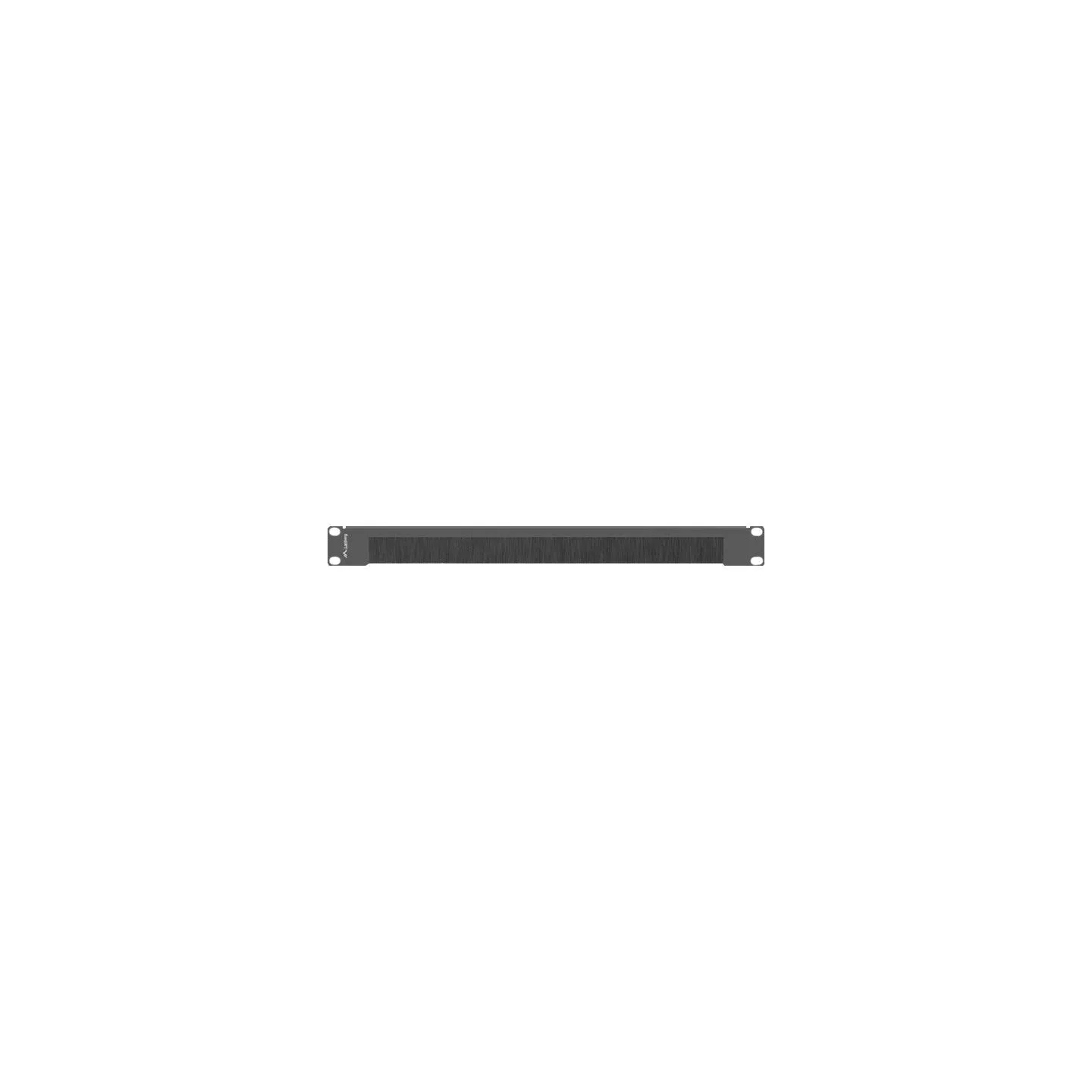 Lanberg 19" Brush Panel 1U | AK-1103-B | Black