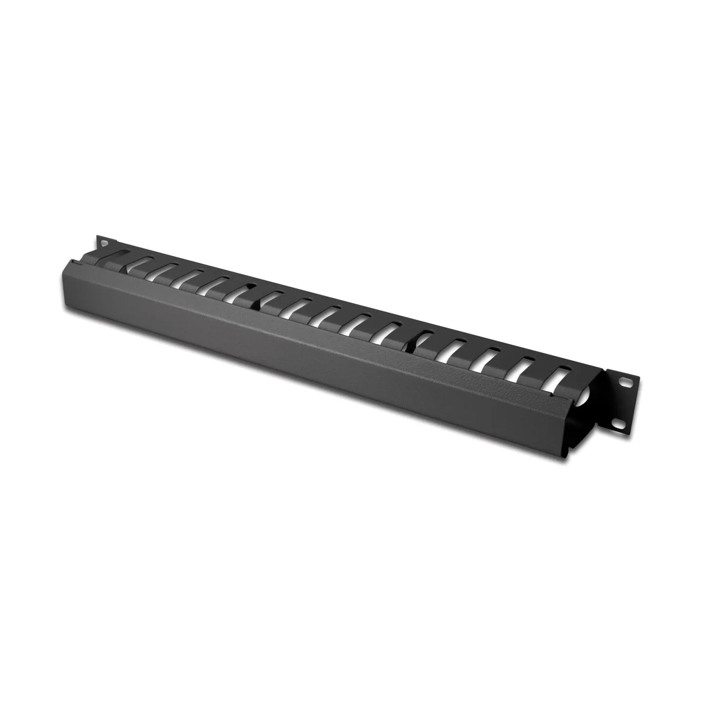 Digitus | 1U cable management cage detachable rear plate | DN-97617 | For installation on the 483 mm (19“) profile rails | Black