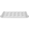 Lanberg 19" fixed shelf 1U/483x315mm, max load capacity up to 25kg | AK-1008-S | Grey