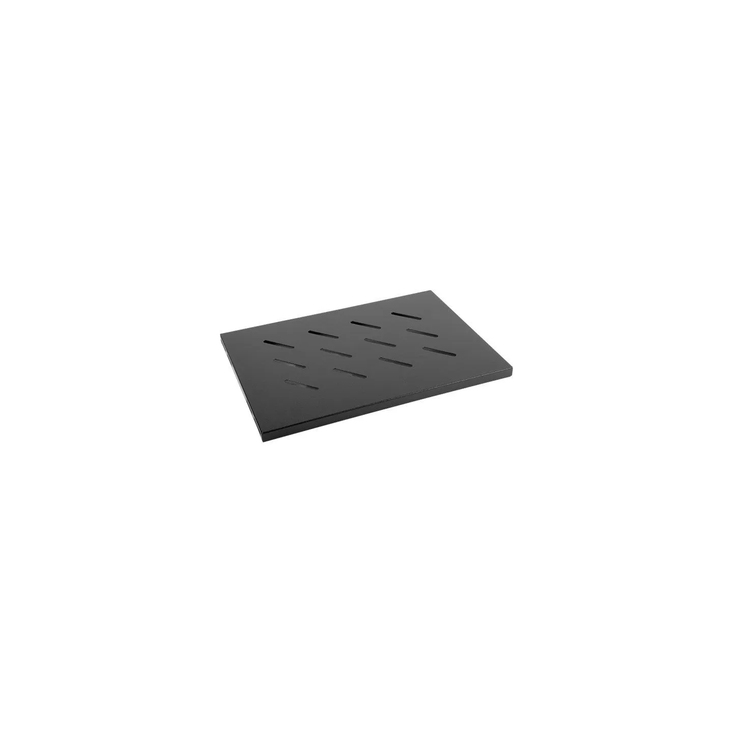 Lanberg 19" fixed shelf 1U/486x270mm, max load capacity up to 120kg | AK-1001-B | Black