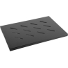 Lanberg 19" fixed shelf 1U/486x270mm, max load capacity up to 120kg | AK-1001-B | Black