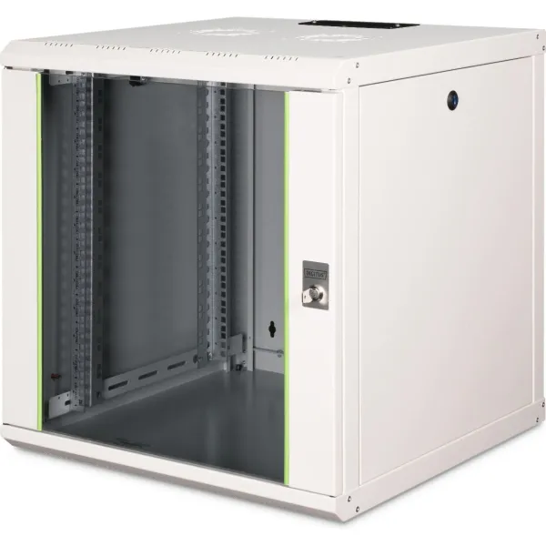 Digitus | Wall Mounting Cabinet Unique Series | DN-19 12U-6/6 | 60 x 60 cm | Grey