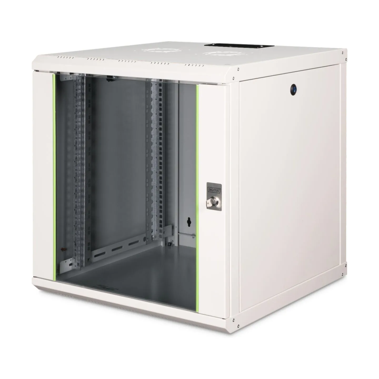 Digitus | Wall Mounting Cabinet Unique Series | DN-19 12U-6/6 | 60 x 60 cm | Grey