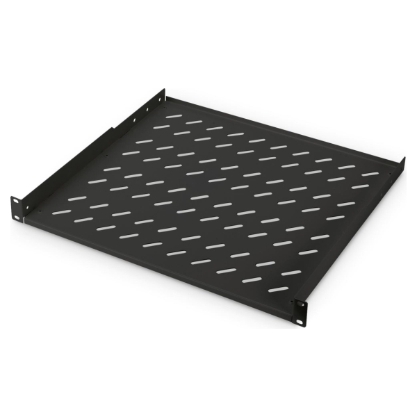Digitus | 1U Fixed Shelf for Racks | DN-19 TRAY-1-400-SW | The shelves for fixed mounting can be installed easy on the two front