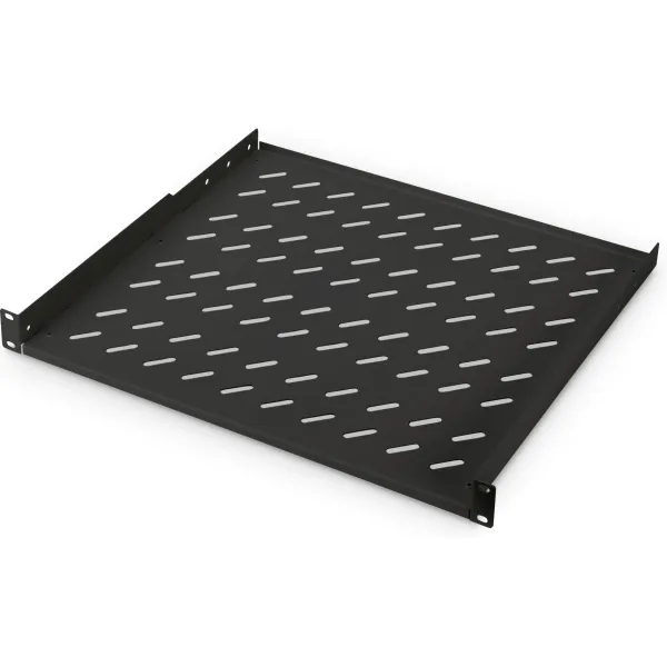 Digitus | 1U Fixed Shelf for Racks | DN-19 TRAY-1-400-SW | The shelves for fixed mounting can be installed easy on the two front