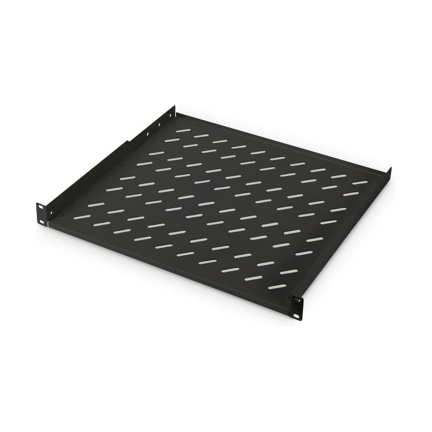 Digitus | 1U Fixed Shelf for Racks | DN-19 TRAY-1-400-SW | The shelves for fixed mounting can be installed easy on the two front