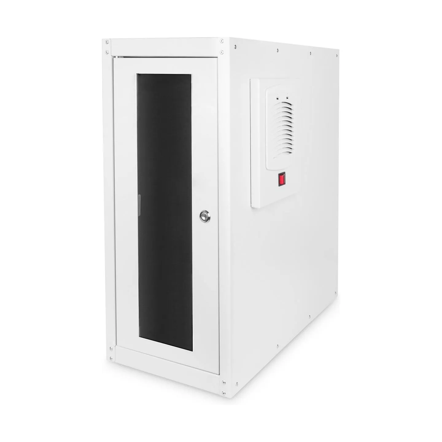 Digitus Computer housing with in-built filter fan and levelling feet | DN-CC 9002 | IP54 | Light grey
