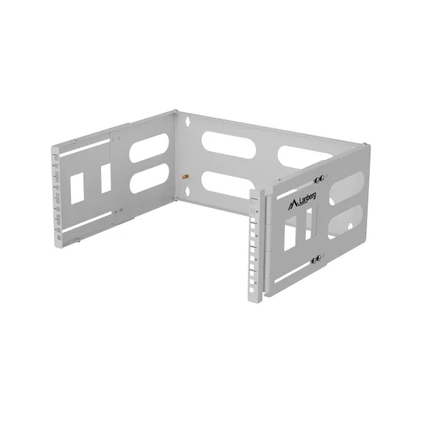 Lanberg Rack wall mount 19" 4U 497x400/240 gray