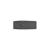 Lanberg Wall mounted installation cabinet 19" 4U 600X600 | WF01-6604-00B | Black