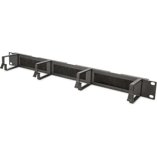 Digitus Cable Management Panel with Brush Entries for 483 mm (19") Cabinets, 1U | DN-97663