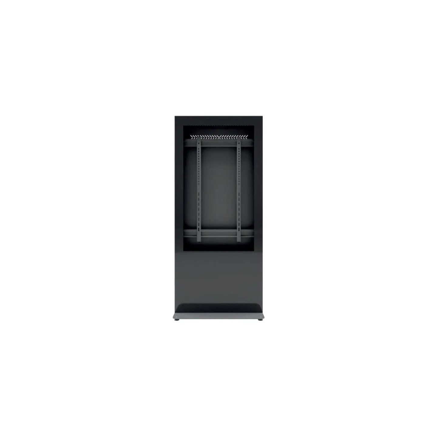 Edbak Floor stand | IDS10.55 Indoor Public Display Totem with glass front | 55 " | Black