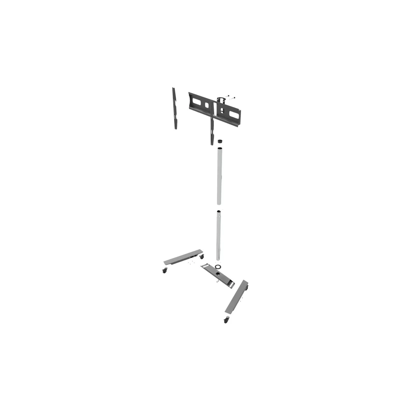 Edbak | Floor stand | TR5E | Trolleys & Stands | 42-65 " | Maximum weight (capacity) 50 kg | Black