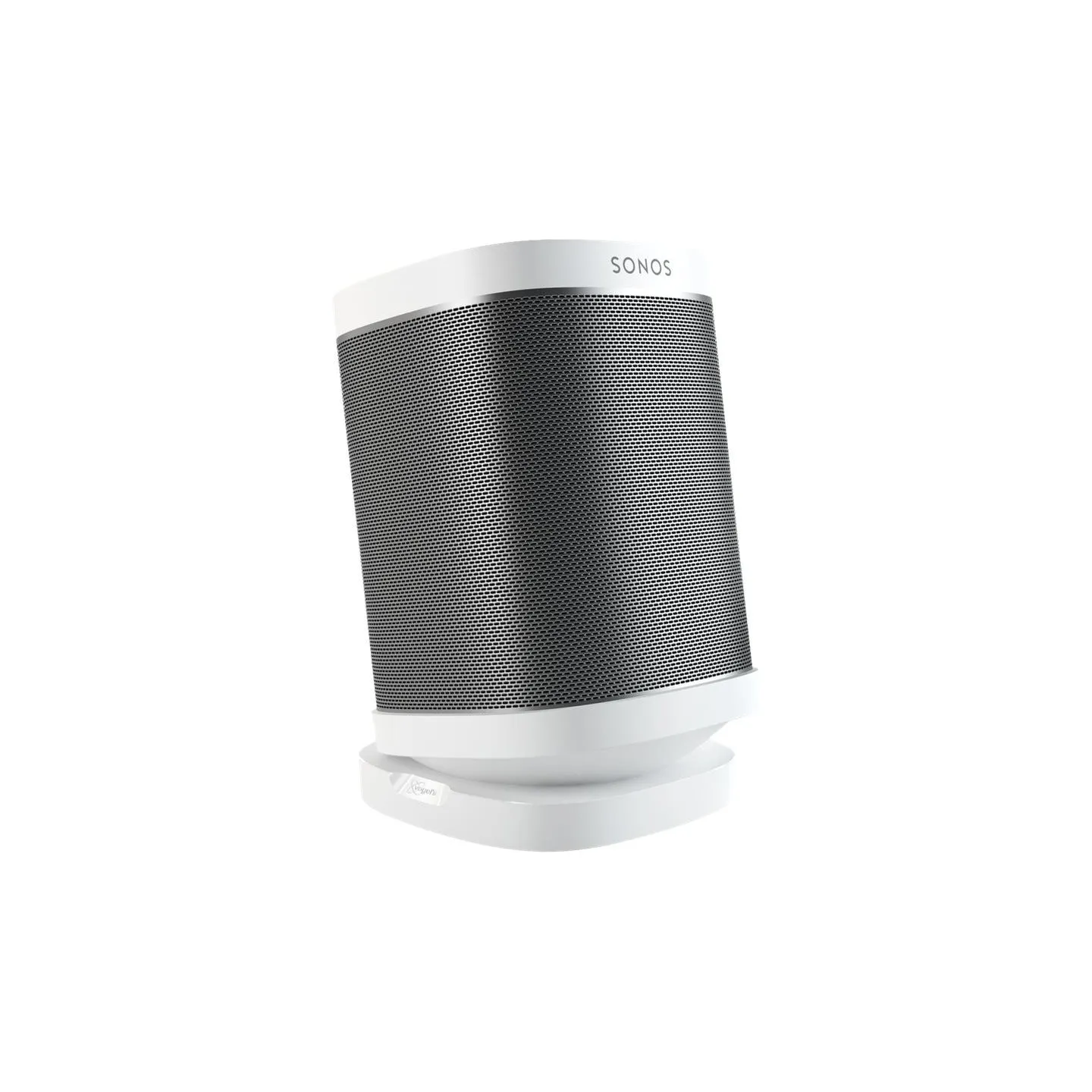 Vogels SOUND 4113 Table-top Speaker Stand for Sonos One & Play:1, White | Vogels