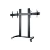 Edbak Floor stand | TRV300 | Trolleys & Stands | 42-55 " | Black