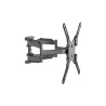 Gembird | Wall mount | WM-60ST-01 | Tilt, swivel, rotate | 32-60 " | Maximum weight (capacity) 36.4 kg | Black