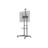 Goobay Floor stand | 59508 TV Presentation Stand Pro (Size L) | Adjustable Height, Tilt | 37-70 " | Black