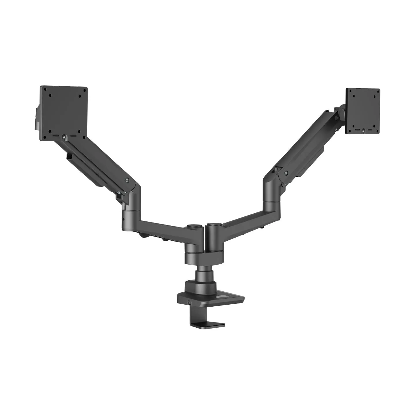 Edbak Desk Mount | DMV02 Dual Swing Arm | Height adjustment, Tilt | 19-35 " | Maximum weight (capacity) 20 kg | Black