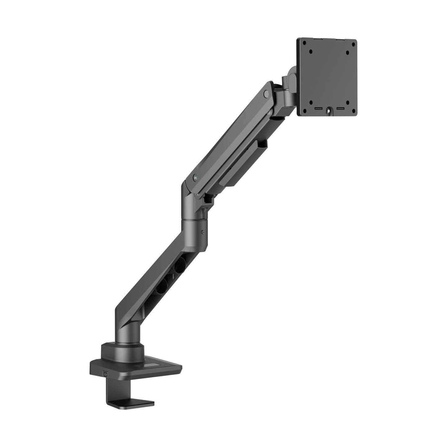 Edbak Desk Mount | DMV01 | Height adjustment, Tilt | 19-49 " | Maximum weight (capacity) 20 kg | Black