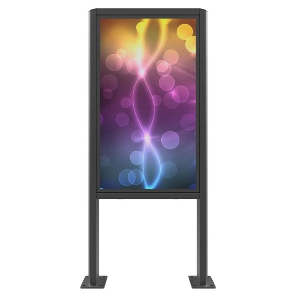 Edbak POK91 Stand for 49" outdoor, Black | EDBAK