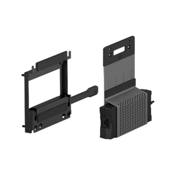 Dell | OptiPlex Micro and Thin Client VESA Mount w/Adapter Bracket | Black