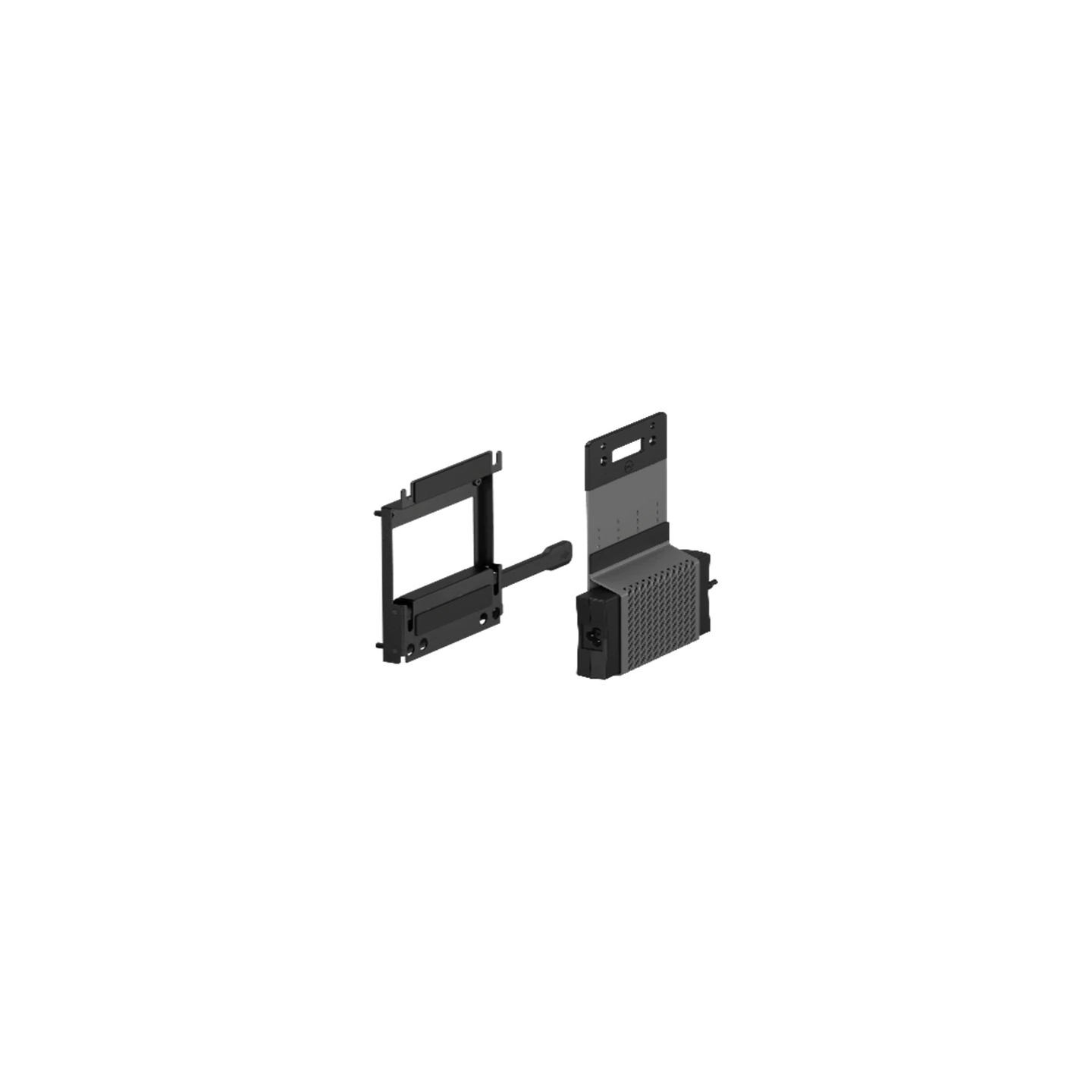 Dell | OptiPlex Micro and Thin Client VESA Mount w/Adapter Bracket | Black