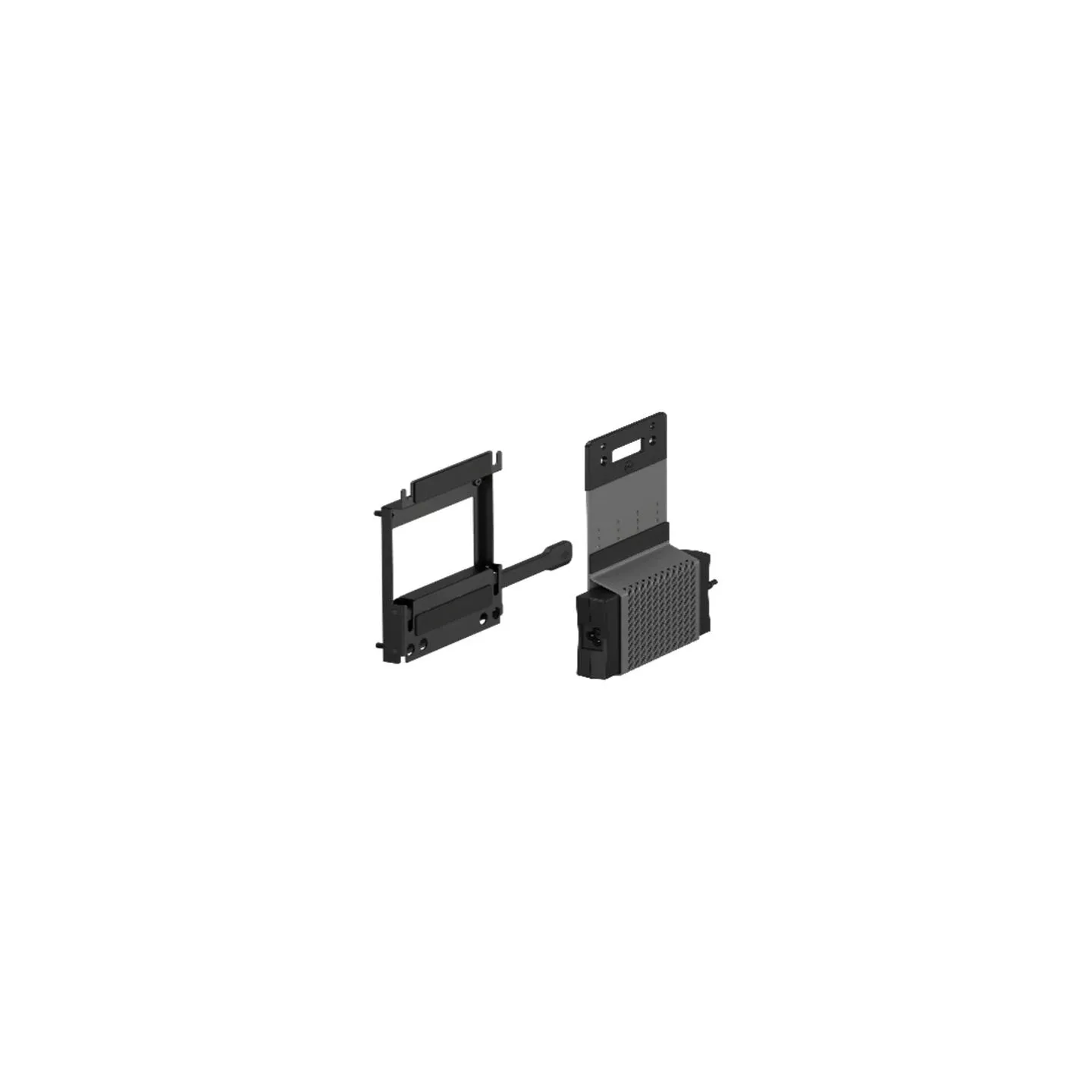 Dell | OptiPlex Micro and Thin Client VESA Mount w/Adapter Bracket | Black