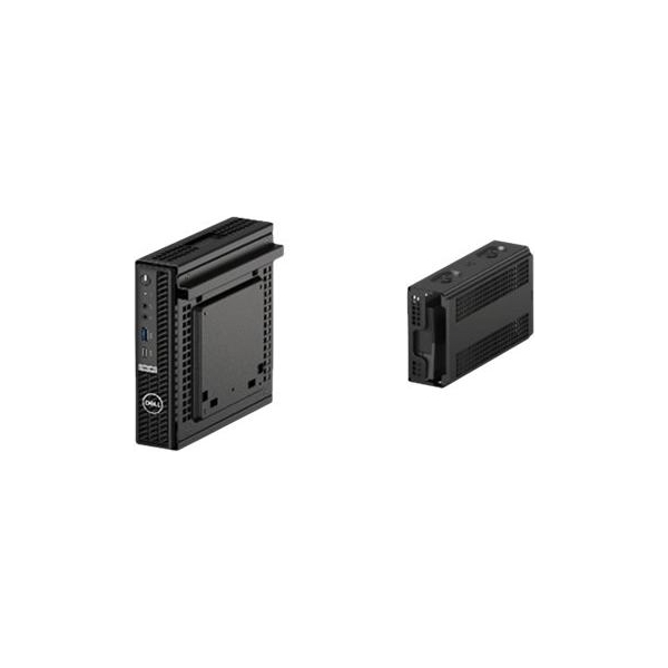 Dell | OptiPlex Micro and Thin Client Dual VESA Mount w/Adapter Bracket | Black