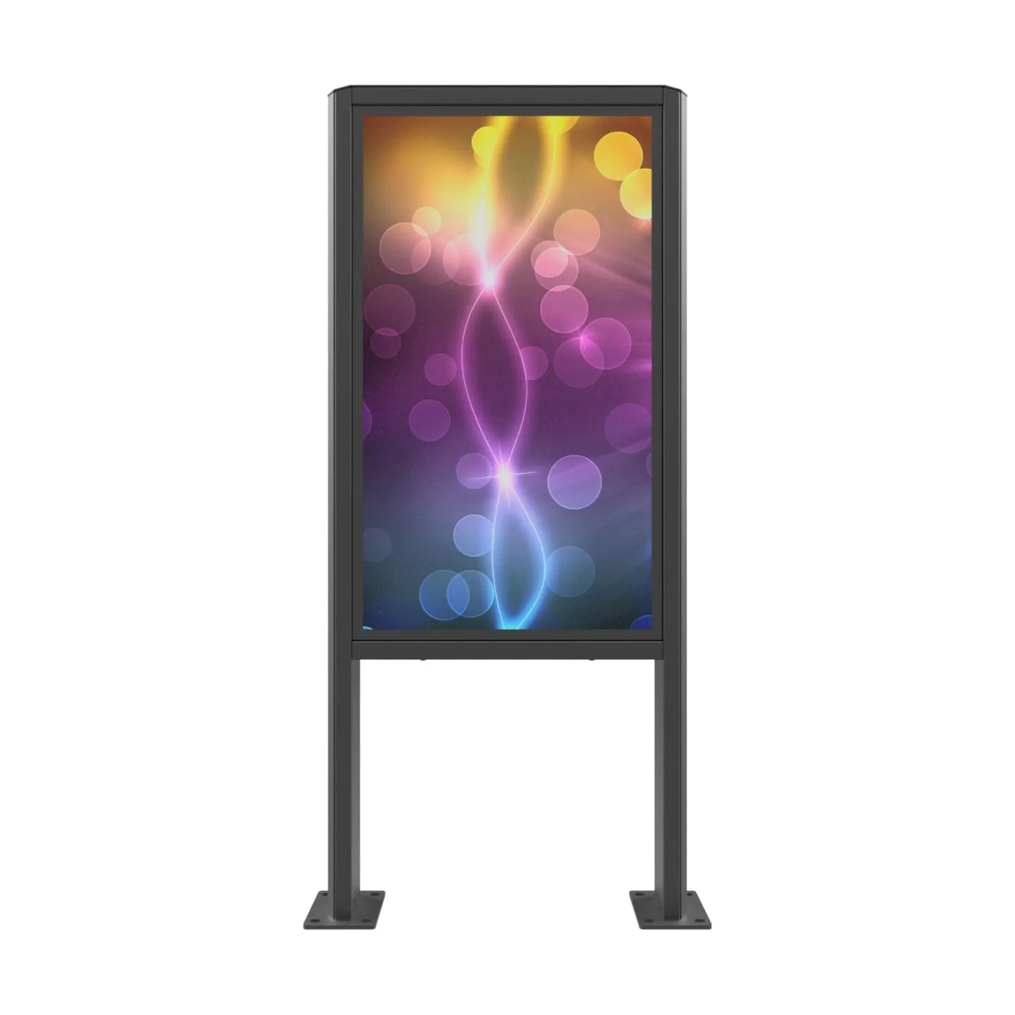 Edbak | Floor stand | POK101 | 55 " | Maximum weight (capacity) 80 kg | Black