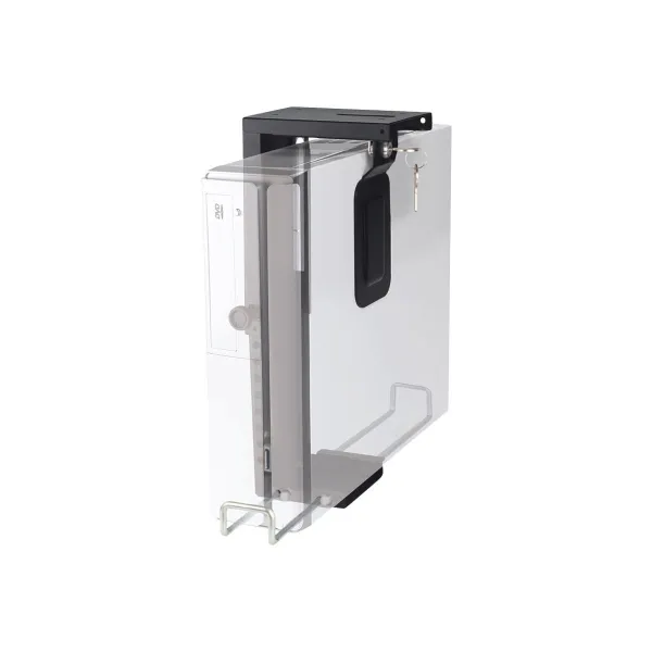 Neomounts CPU-D075BLACK/LK CPU holder | Adjustable Height | Maximum weight (capacity) 10 kg | Black
