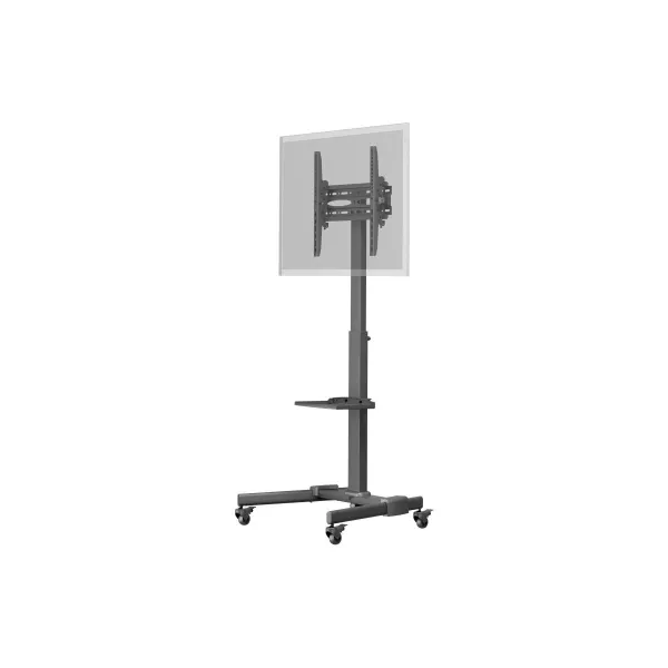 Goobay Floor stand | TV Presentation Stand Basic, Size L | Height adjustment | 37-70 " | Maximum weight (capacity) 35 kg | Black