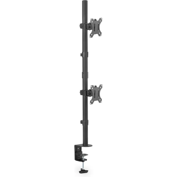 Digitus Desk Mount | DA-90438 | Adjustable Height, Rotate, Tilt, Swivel | 17-32 " | Maximum weight (capacity) 2x8 kg | Black