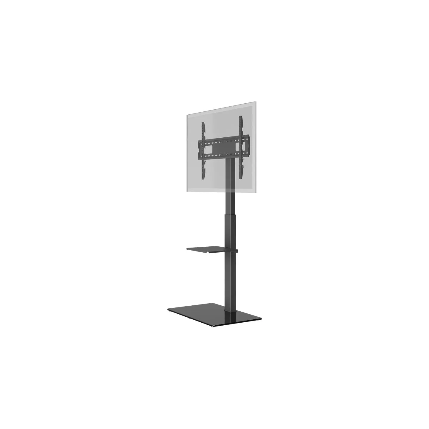 Goobay Floor stand | TV Floor Stand Basic, Size L | Swivel | 37-70 " | Maximum weight (capacity) 40 kg | Black