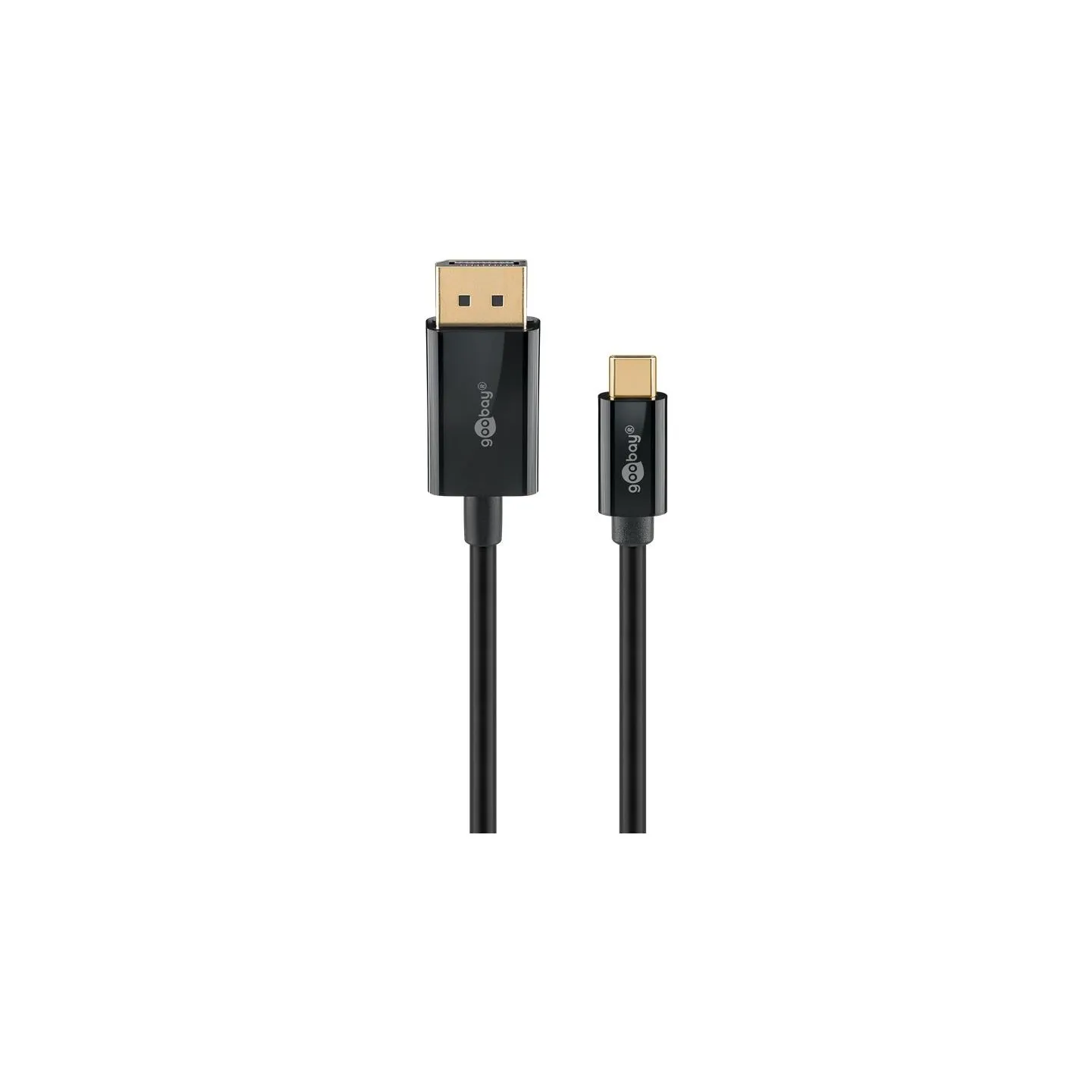 Goobay USB-C to DisplayPort Cable 4K at 60 Hz, 1 m | 75704