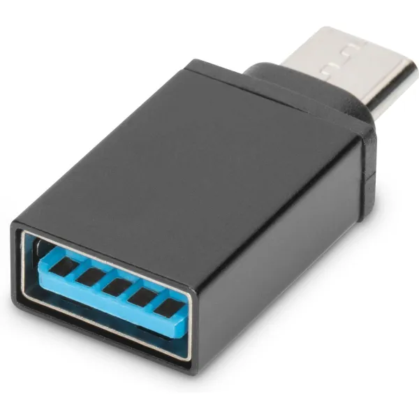 Digitus | USB Type-C adapter, type C to A M/F, 3A, 5GB, 3.0 Version | AK-300506-000-S | Plug USB C | Jack USB A