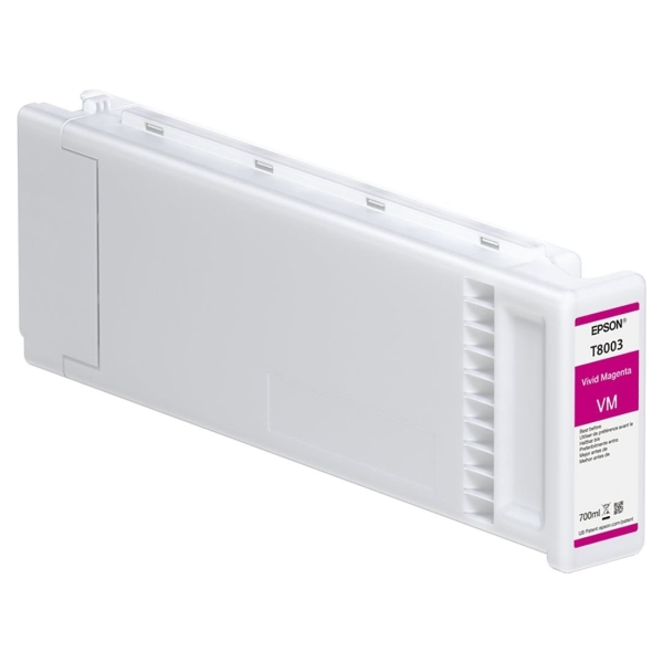 Epson Singlepack Vivid Magenta T80030N UltraChrome PRO 700ml | Epson C13T80030N | Epson T8003 - vivid magenta - original - ink c