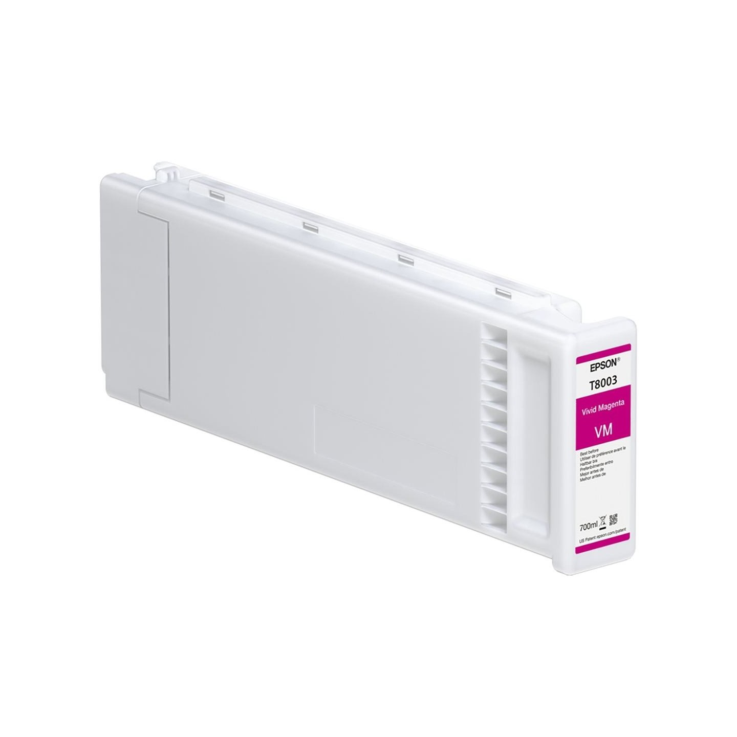 Epson Singlepack Vivid Magenta T80030N UltraChrome PRO 700ml | Epson C13T80030N | Epson T8003 - vivid magenta - original - ink c