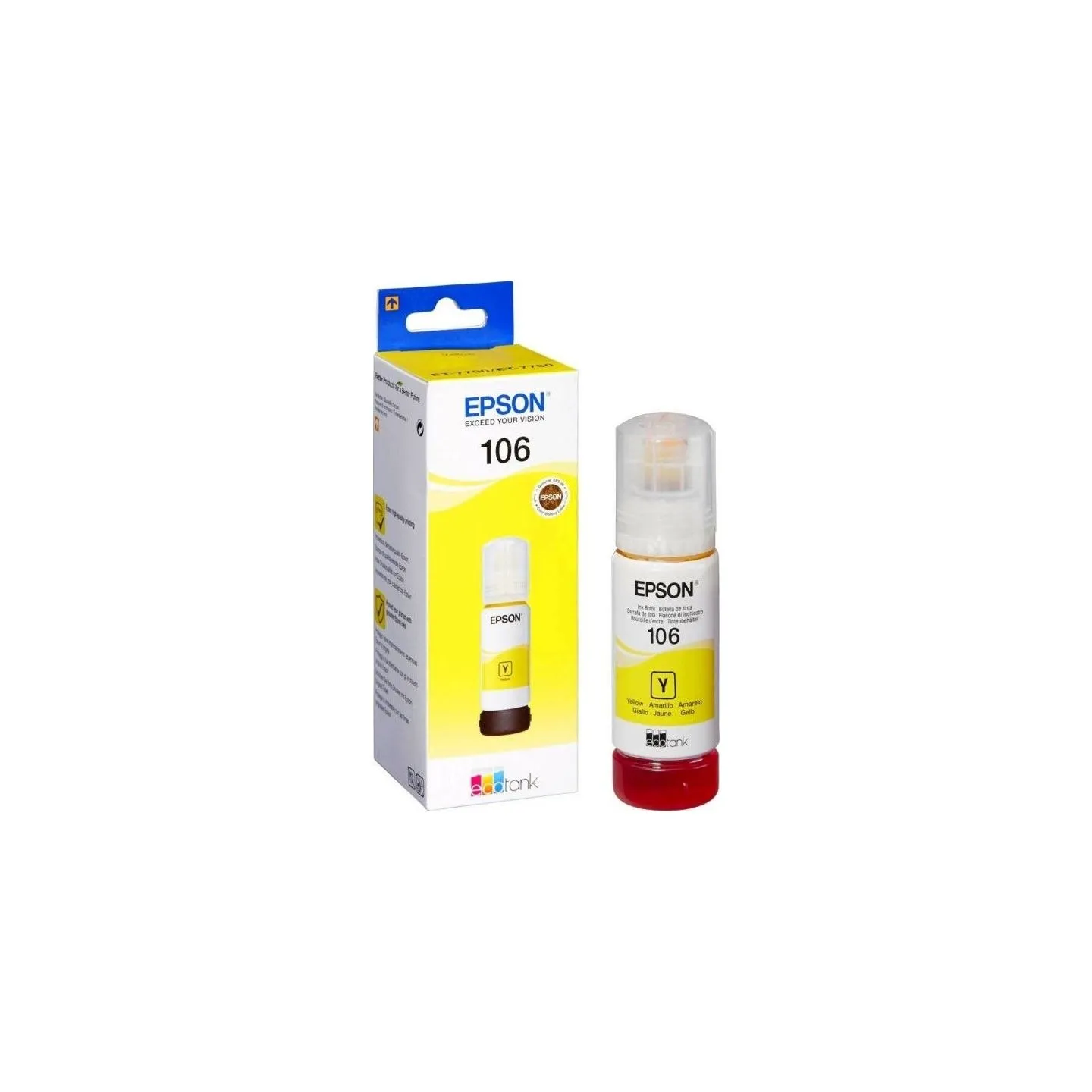 Epson Ecotank | 106 | Ink Bottle | Yellow