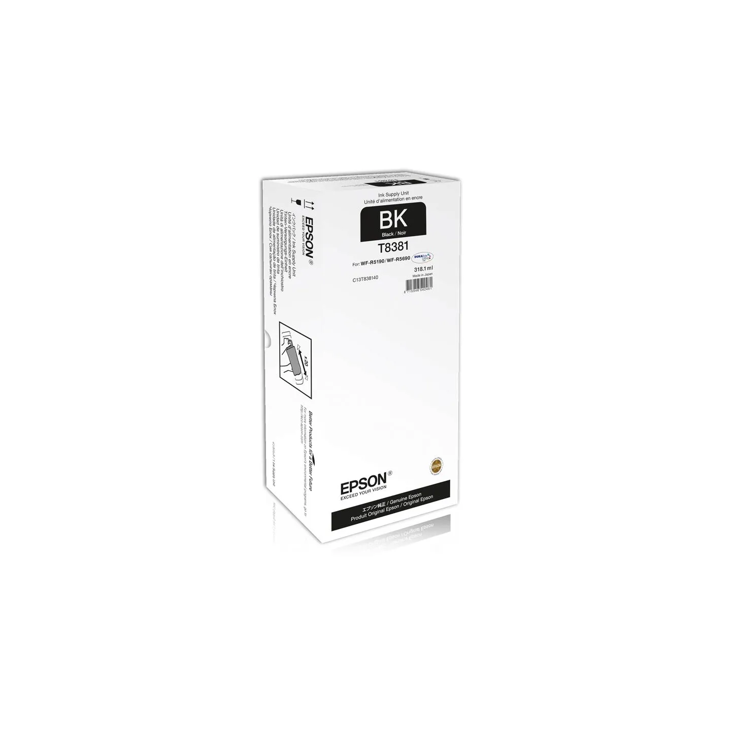 Epson XL Ink Supply Unit | WorkForce Pro WF-R5xxx series | Black
