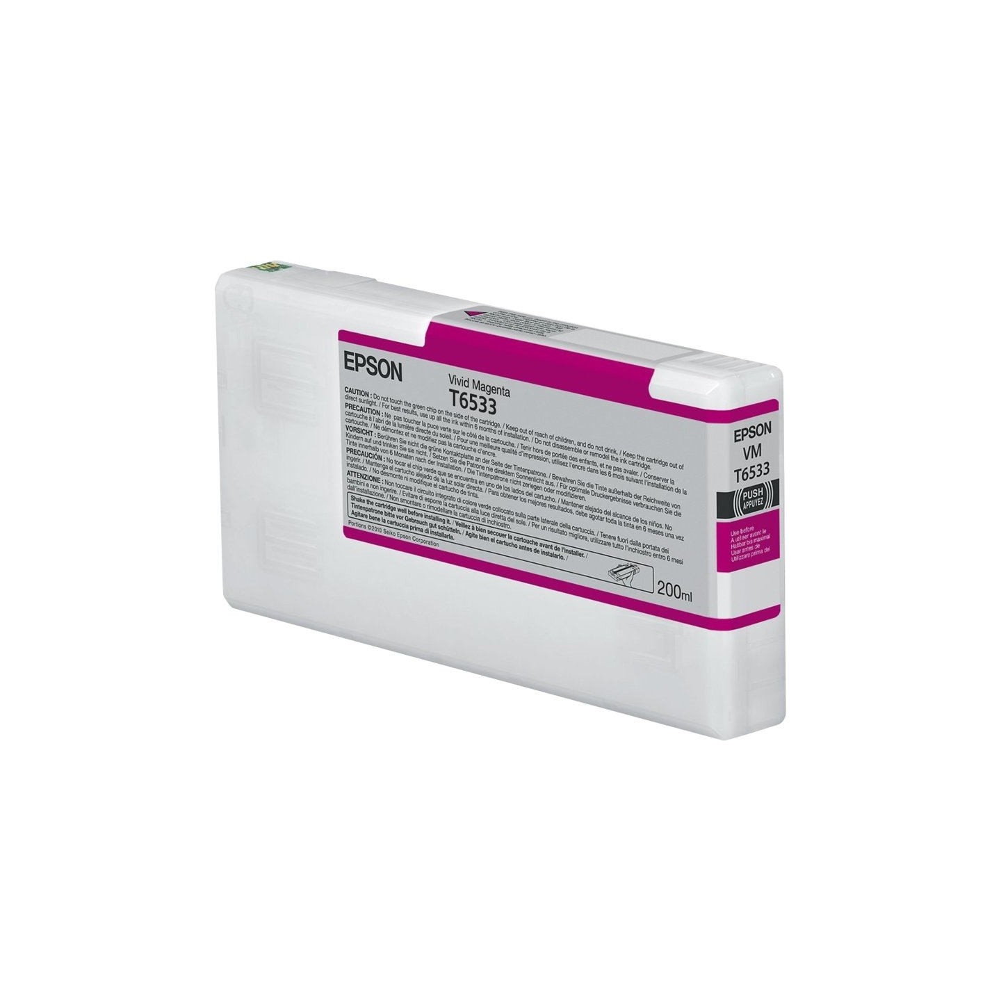 Epson T6533 | Ink Cartridge | Vivid Magenta