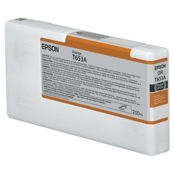 Epson T653A | Ink Cartridge | Orange