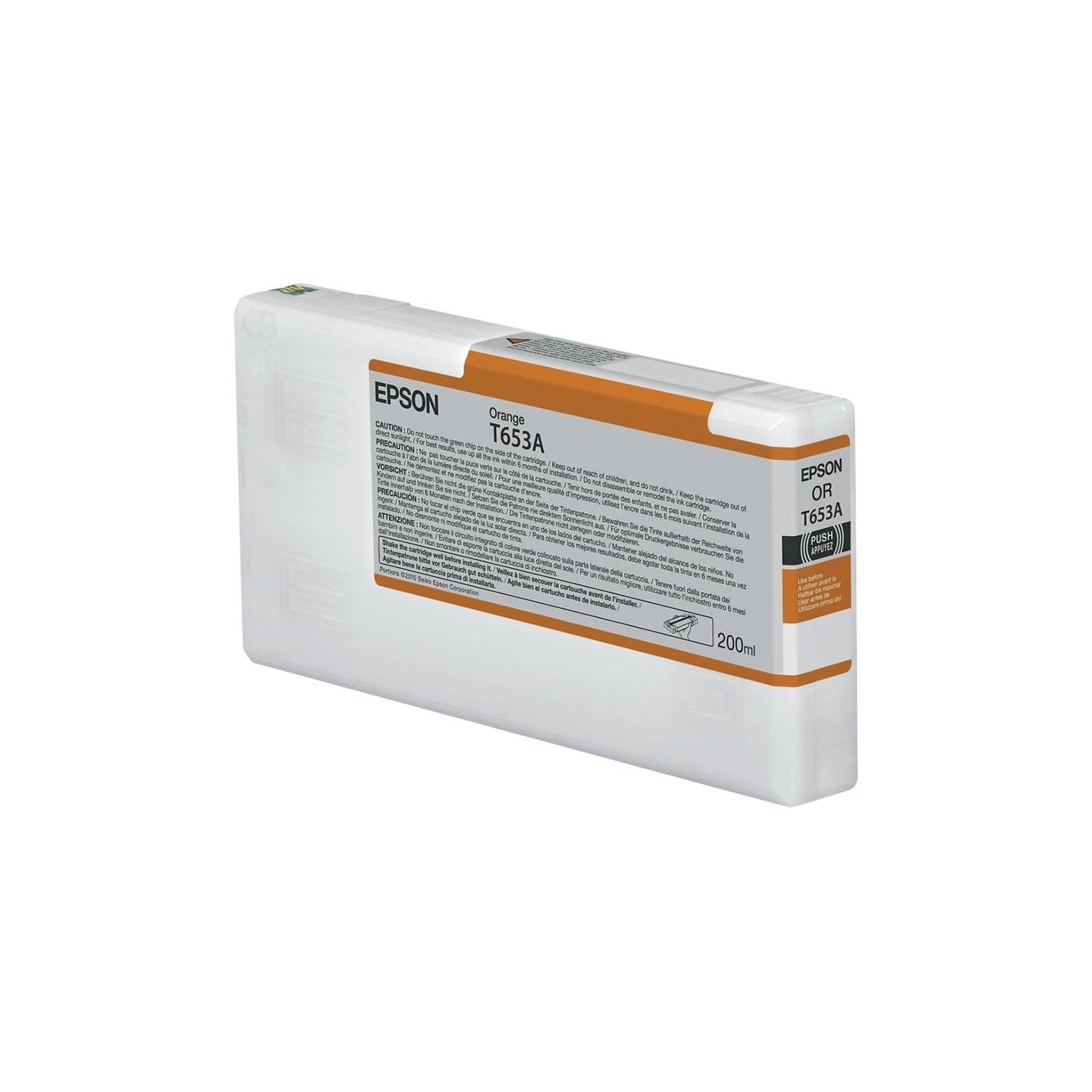 Epson T653A | Ink Cartridge | Orange