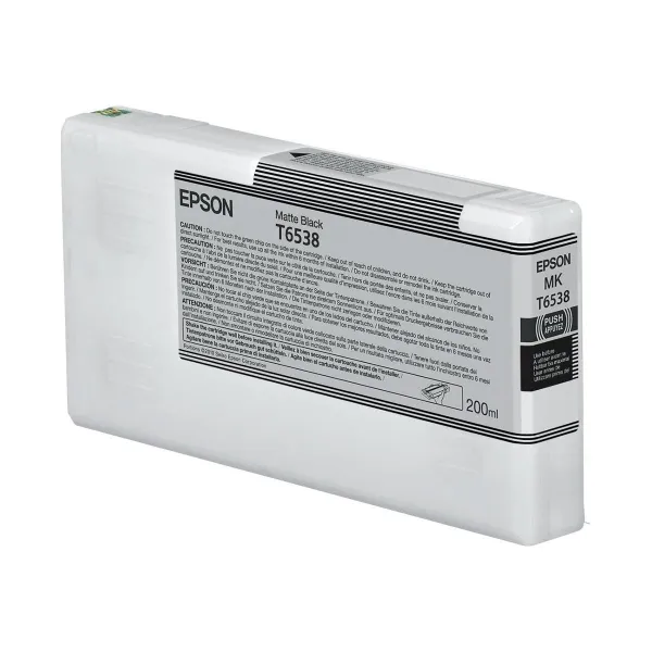 Epson T65380N Matte Black Ink Cartridge (200ml) | Epson C13T65380N | Epson UltraChrome High Dynamic Range | Matte black