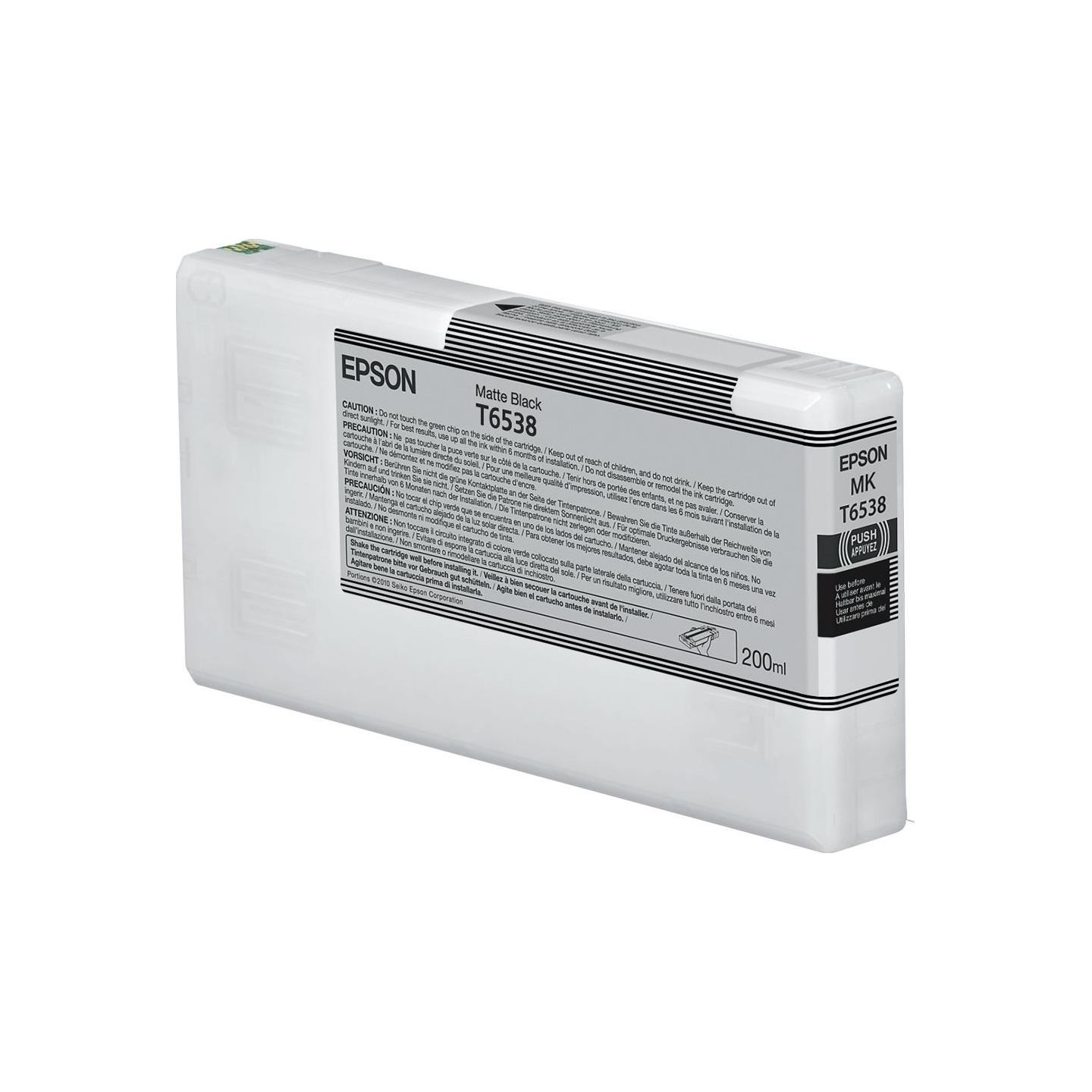 Epson T65380N Matte Black Ink Cartridge (200ml) | Epson C13T65380N | Epson UltraChrome High Dynamic Range | Matte black