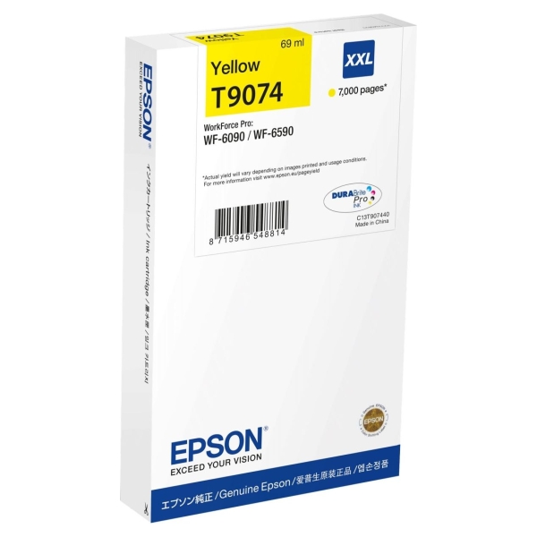 Epson WF-6XXX | Ink cartridge XXL | Yellow